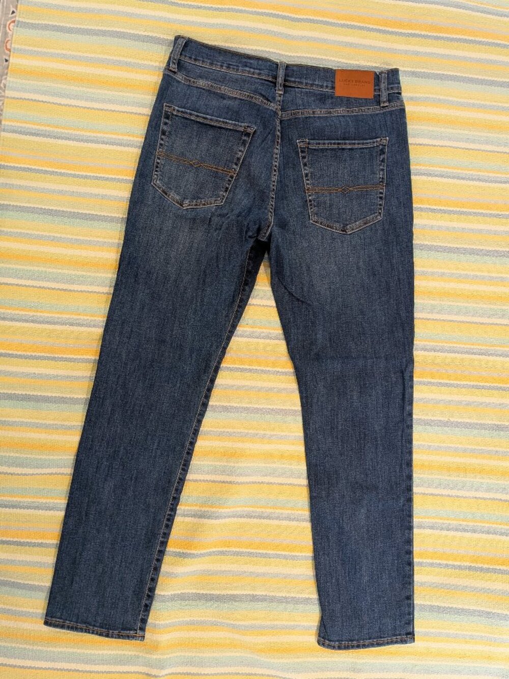 ⭐ Men's Lucky Brand 412 Athletic Slim Jeans size 34 x 32
